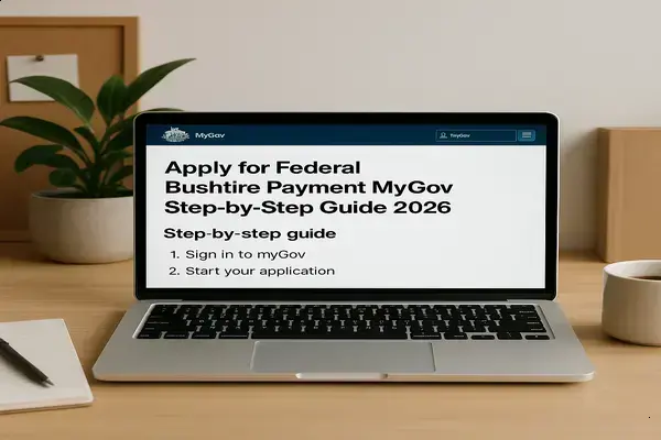 Step-by-step guide to apply for Federal Disaster Recovery Payment via MyGov